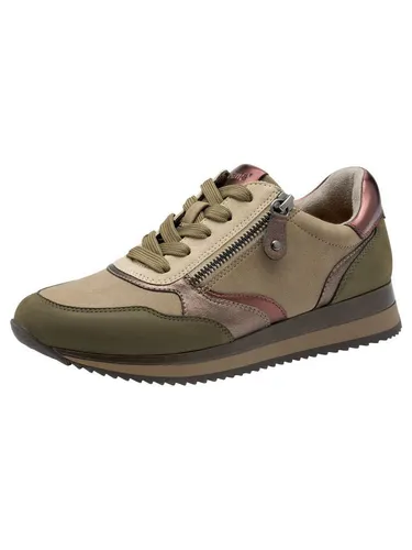 Jana Damen 8-23774-43 Sneaker - Olive Comb, Größe 38 EU - Damen-Sneaker mit trendigem Design und optimaler Passform für breite Füße. 100% vegan und aus hochwertigen Materialien gefertigt, bieten sie höchsten Komfort für lässige Freizeit-Looks.