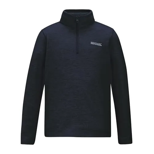 Regatta Kinder Hot Shot Melange Halbzip Fleece warm antipilling schnelltrocknend Winter Layer Top