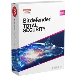 Produktbild Bitdefender Total Security 2021 | Multi-Device | 10 Geräte | 1 Jahr