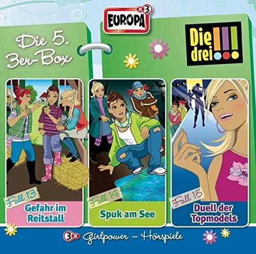 CDs * DIE DREI !!! (AUSRUFEZEICHEN) - BOX 5 - FOLGEN 13 - 15 # NEU OVP = 3