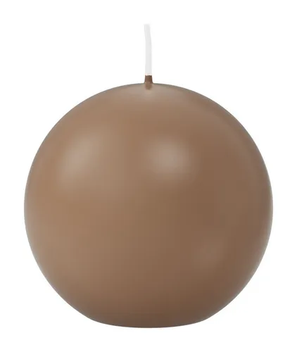 Wiedemann Kerzen Kugelkerze Kugelkerzen Caramel Ø 80 mm, 6 Stück