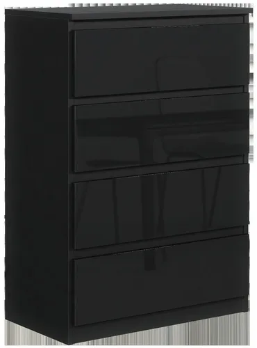 Raumhirsch Furniture Kommode Schwarz Hochglanz