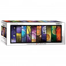 eurographics Puzzle - The Solar System - 1000 Teile 301189