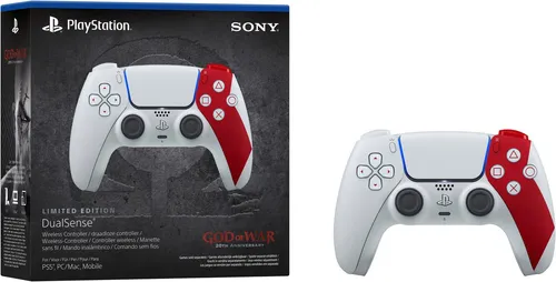 PlayStation 5 God of War™ 20th Anniversary Limited Edition DualSense Wireless-Controller - Controller für PS5, feiere das 20. Jubiläum von God of War™ mit einzigartigem Design und hochwertiger Ergonomie für ultimatives Gaming-Erlebnis.