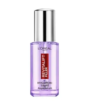 L’Oréal Paris Revitalift Filler Augenserum mit Hyaluronsäure - Damenpflege für strahlende Augen. Das Serum mit geprüfter Qualität reduziert sichtbar Falten und Augenringe. Ideal für alle Hauttypen, 20 ml.