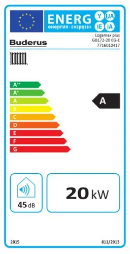 Buderus GB172 Gas Brennwert Therme 14-24 kW