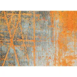 wash+dry by Kleen-Tex Läufer Rustic in orange von wash+dry