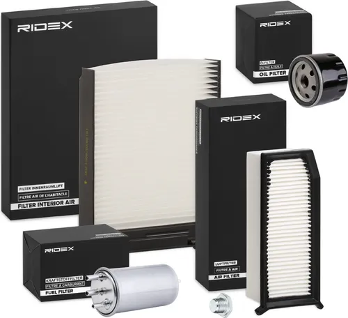 RIDEX Filterset Inspektionspaket Filtersatz für DACIA DUSTER SANDERO LOGAN MCV (KS)