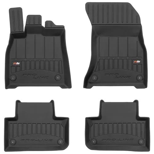 MOTOS Gummimatten Auto Fussmatte passend für Audi Q5 II ab 2016 Verbessern Sie Ihren Reisekomfort mit Antirutschmatte Auto 3D- Allwetter fußmatten Auto, Schutz vor Verschmutzung