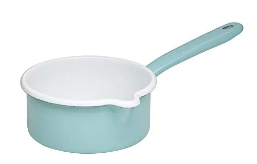 Riess Stielkasserolle NATURE GREEN LIGHT 14cm mit Ausguss von Riess