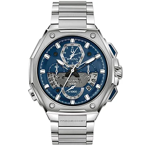 Bulova Herren Chronograph Quarz Armbanduhr Precisionist
