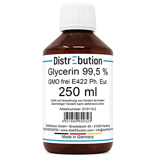 Glycerin 99,5% pflanzlich 250ml – Lebensmittelqualität