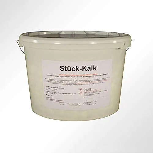 Gebrannter Kalk 9 kg – Hochwertiger Stück-Kalk