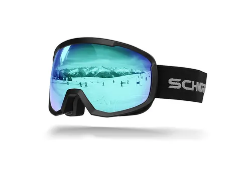 SCHNORR Kinder Skibrille Kidsi Go Eis Blau S3 | Anti-Fog & UV400 Schutz