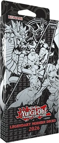Yu-Gi-Oh! Legendary Modern Decks 2026 Deutsch - Entdecke die neuesten Karten in diesem Mehrfarbigen Deck für Yu-Gi-Oh! TCG. Ideal für strategische Kämpfe und spannende Duelle.