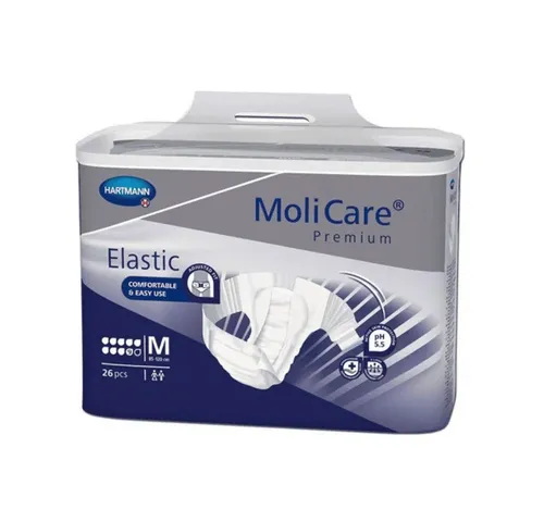 Molicare P Elastic 10tr S - 22 Stück Inkontinenz-Einlagen - Hochwertige Inkontinenz-Einlagen von Paul Hartmann AG, atmungsaktiv und besonders komfortabel für den täglichen Gebrauch.