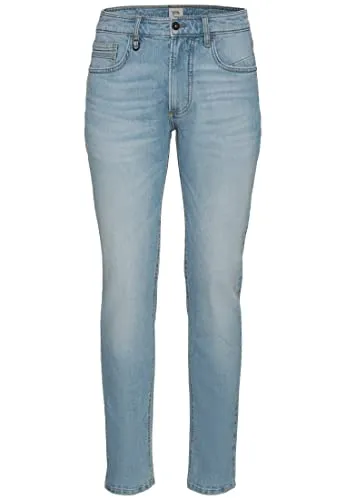Camel Active Denim Slim Fit Jeans blau - Hochwertige Slim Fit Jeans für Herren, ideal für lässige Outfits mit komfortablem Tragegefühl und zeitlosem Design.