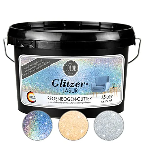 Produktbild My COLOR Room Glitzer-Lasur 2500 ml