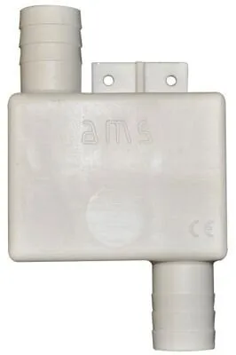 AMS Geruchsverschluss 19mm - Zubehör für Wassertanks, verhindert unangenehme Gerüche aus dem Wassertank mit einfacher Montage zwischen Schlauch und Wassertank.