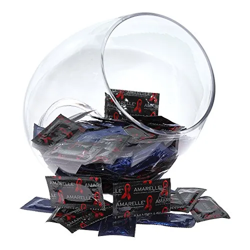 Amarelle Xtra Kondome 53 mm 100 Stück - starkes Kondom im 100er Beutel aus Naturkautschuk, Geruchsneutral & feucht beschichtet - Kondom gefühlsecht aus Naturlatex - 180mm x 53 mm