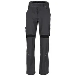BEB Arbeitsbundhose beb HANDWERK Herren Bundhose FLEX Polyestermix Grau/Schwarz grau|schwarz 114