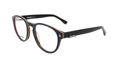 Dsquared Sonnenbrille, 9n7/21 Blau/Schwarz, 51 cm