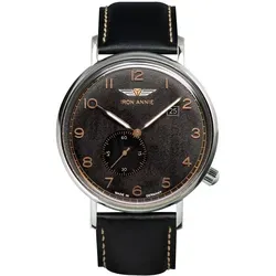 IRON ANNIE 5934-2 Amazonas Impressionen - Elegante Herrenuhr - Herrenuhr mit Swiss Ronda Quarzwerk, 5 ATM wasserdicht und edlem Edelstahlgehäuse. Ideal für stilbewusste Männer!