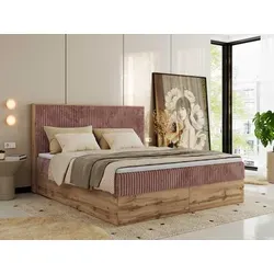 Boxbett mit Bettkasten Wood Classic von MKS Meble
