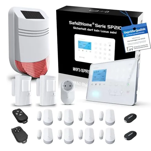 Produktbild Safe2Home® SP210 GSM WiFi Funk Alarmanlage