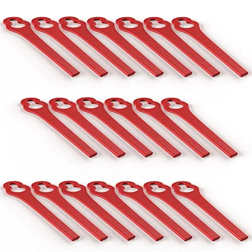 Florabest 20 Messer/Ersatzmesser/Kunststoffmesser LIDL Akku Rasentrimmer FRT 18 A1 LIDL IAN 61265 - Achtung passt nur für FRT 18 A1 - Nicht für andere Modelle !!!