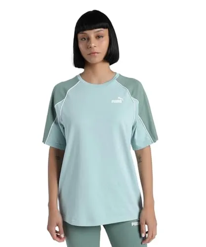PUMA Unisex Sport Relaxed Tee T-Shirts, Modern Mint - Bequeme PUMA Sport T-Shirts für Herren und Damen, perfekt für Training und Freizeit mit lässigem Schnitt.