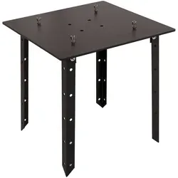 Bodenplatte für XXL-Sonnenschirm HWC-D20, A96 und Meran Pro - Sonnenschirm-Zubehör mit stabiler Bodenplatte aus feuerverzinktem Stahl, ideal zur sicheren Verankerung im Boden für maximale Stabilität und Platzersparnis.