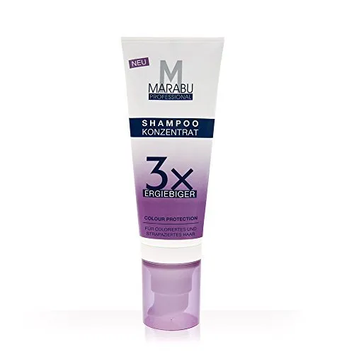 Marabu Professional Shampoo Konzentrat 3x ergiebiger - Shampoos - 100 ml Tube mit Colour Protection, ideal für zu Hause und unterwegs, passt in jedes Handgepäck!
