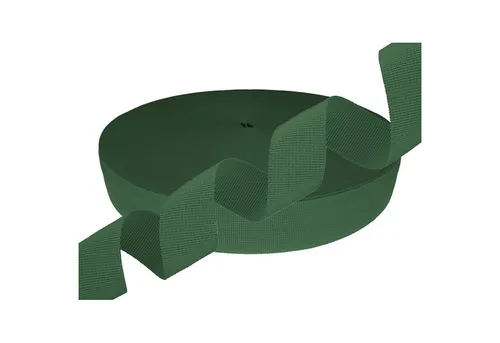 maDDma Gurtband Polyester 10m lang 20mm breit Farbwahl Rollladengurt, 153 grün