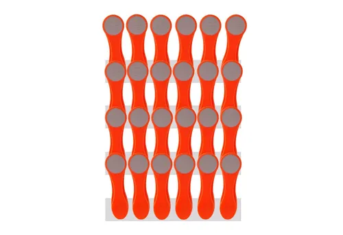 trendfinding Wäscheklammern 24 Wäscheklammern mit Edelstahlfedern und Softgrip, Mit neuester Klammertechnik für empfindliche Wäsche