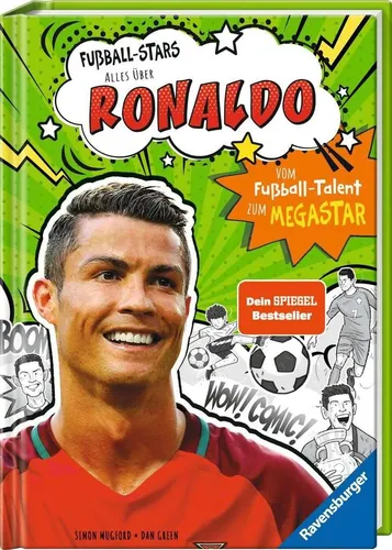 Ravensburger - 46348 - Fußball-Stars - Alles über Ronaldo - Erstleser 7+Jahre