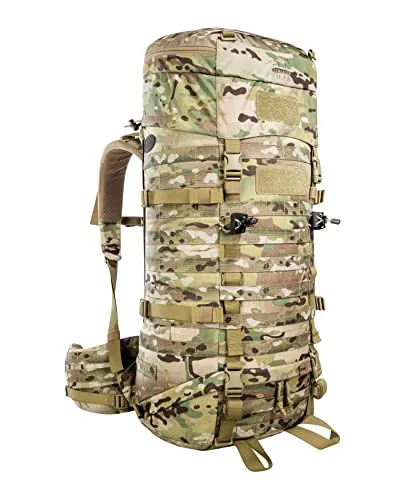 Tasmanian Tiger TT Base Pack 52 MC - Modularer Einsatz-Rucksack - Der TT Base Pack 52 MC bietet mit seinem ergonomischen Tragesystem höchsten Komfort und eine optimale Lastenverteilung. Mit Molle-System und erweiterbarem Volumen von 52L auf 65L ist er perfekt für Trekking und Outdoor-Aktivitäten.