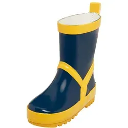 Playshoes Kinder Gummistiefel aus Naturkautschuk - Gummistiefel für Kinder aus hochwertigem Naturkautschuk, mit Reflektoren für mehr Sicherheit und leicht anzuziehen dank Schleife – perfekt für kleine Entdecker bei jedem Wetter.