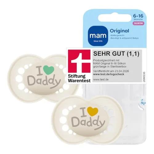 Schnuller & Beißringe Beige von MAM