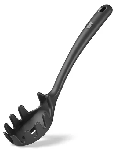 Hoffmann Nudellöffel robuster Edelstahlkern Silikon 29 cm