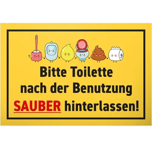 DankeDir! Toilette Sauber Verlassen von DankeDir!