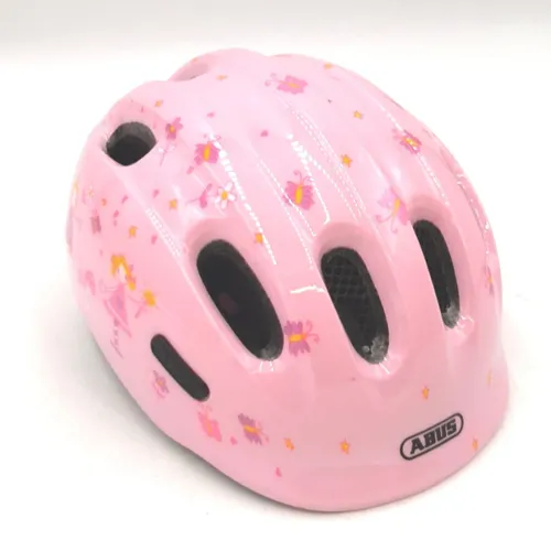 ABUS Smiley 2.0 Kinderhelm für Mädchen, Rosa 45-50 cm - Fahrradhelm für Unisex, sicher und stylisch mit 2 Einstellmöglichkeiten, ideal für kleine Radfahrerinnen.