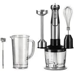 Tekoo Stabmixer Set 5-in-1, Edelstahl Pürierstab mit Zerkleinerer