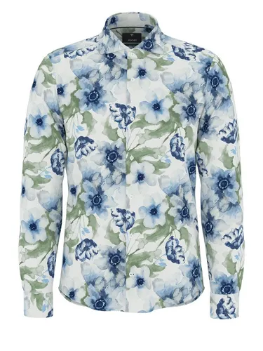 JOOP! T-Shirt 17 JSH-146Pai-W 10019578 - Hochwertiges T-Shirt aus 55% Leinen und 45% Baumwolle, ideal für einen lässigen Look in Größe 40 und in stilvollem Blau.