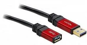 USB3.0 Verl. Delock A -> A St/Bu 5.00m Premium