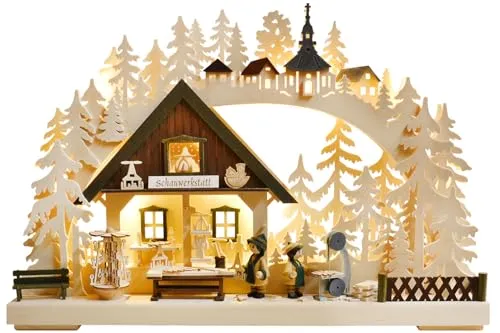 RATAGS 3D-Schwibbogen Pyramidenwerkstatt - Schwibbögen, Weihnachtspyramiden und mehr! Besuchen Sie unsere Schauwerkstatt und erleben Sie das traditionelle Handwerk hautnah.