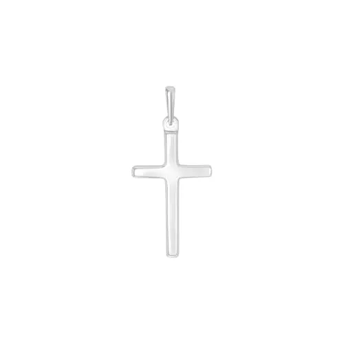 Amor Motivanhänger 925 Sterling Silber Kreuz - Eleganter Unisex Motivanhänger aus 925 Sterling Silber, 2,9 cm lang, ideal für viele Collierketten. Kommt in Geschenkbox – perfekt für besondere Anlässe!