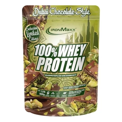 IronMaxx 100% Whey Protein Pulver 500g