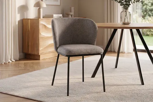 riess-ambiente Esszimmerstuhl LYON grau/beige von Riess-Ambiente