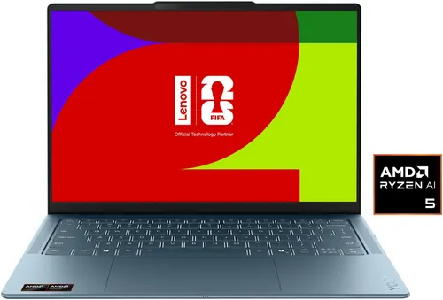 Lenovo Yoga Slim 7 14AGP11 (83QS0034GE) tidal teal – Elegantes Notebook mit Power - Das Lenovo Yoga Slim 7 14AGP11 (83QS0034GE) bietet beeindruckende Leistung in einem schlanken Design. Mit nur 1,15 kg und einem OLED Display ist es ideal für kreative Arbeiten und sorgt für Mobilität und Produktivität unterwegs.